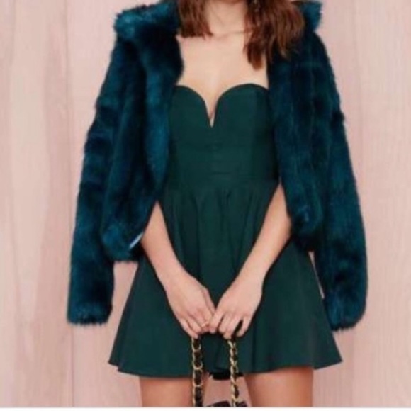 Nasty Gal Flirty Sweetheart Skater Flare Dress - Picture 4 of 4